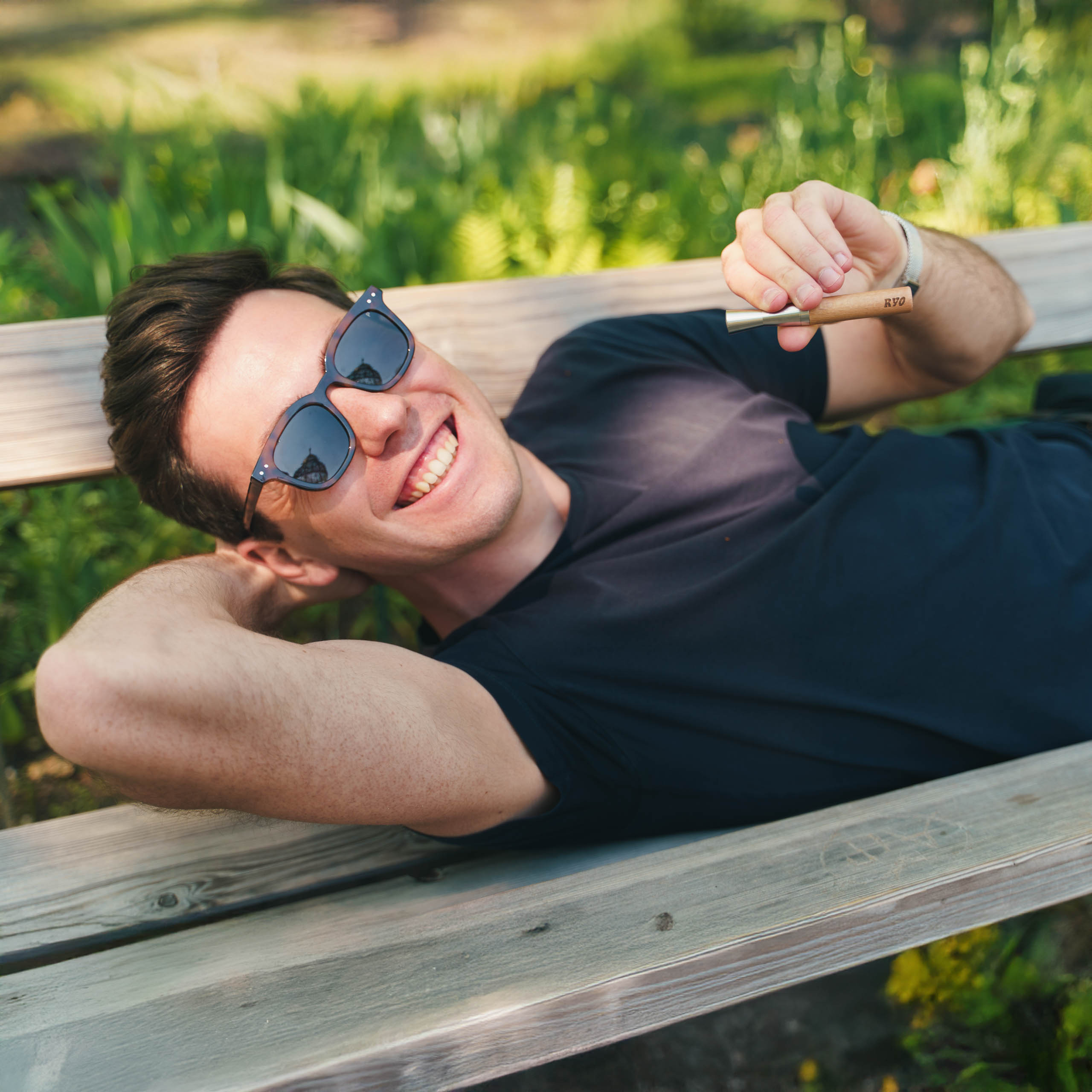 Lifestyle-Produktfotografie mit Model für Kampagnen zur Rauchentwöhnung von Leon Moik.