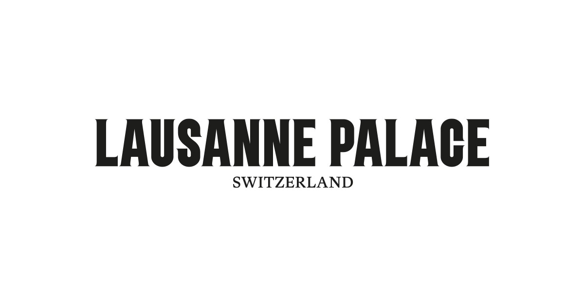 Lausanne Palace Switzerland logo on white background