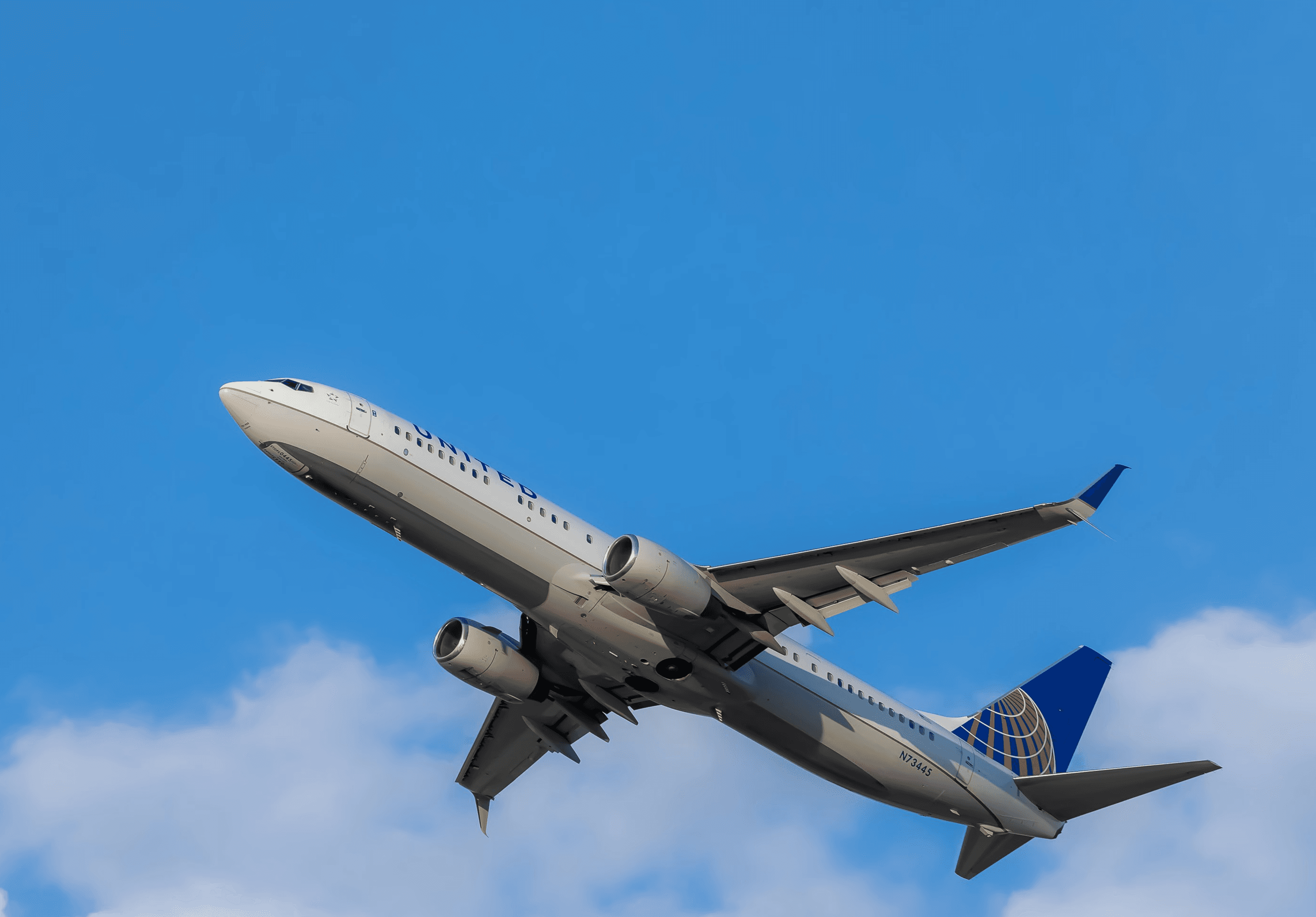 gray and blue airplane