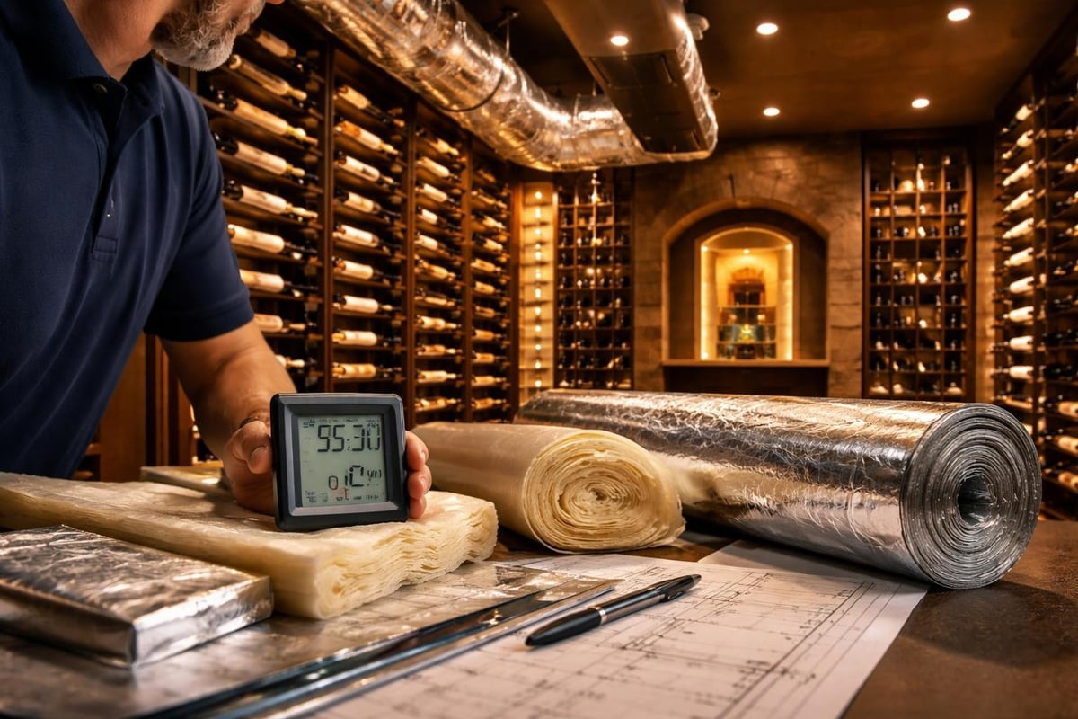 Comprehensive wine cellar design integration
