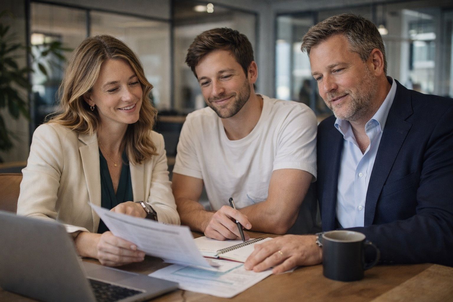 Photo of a company team