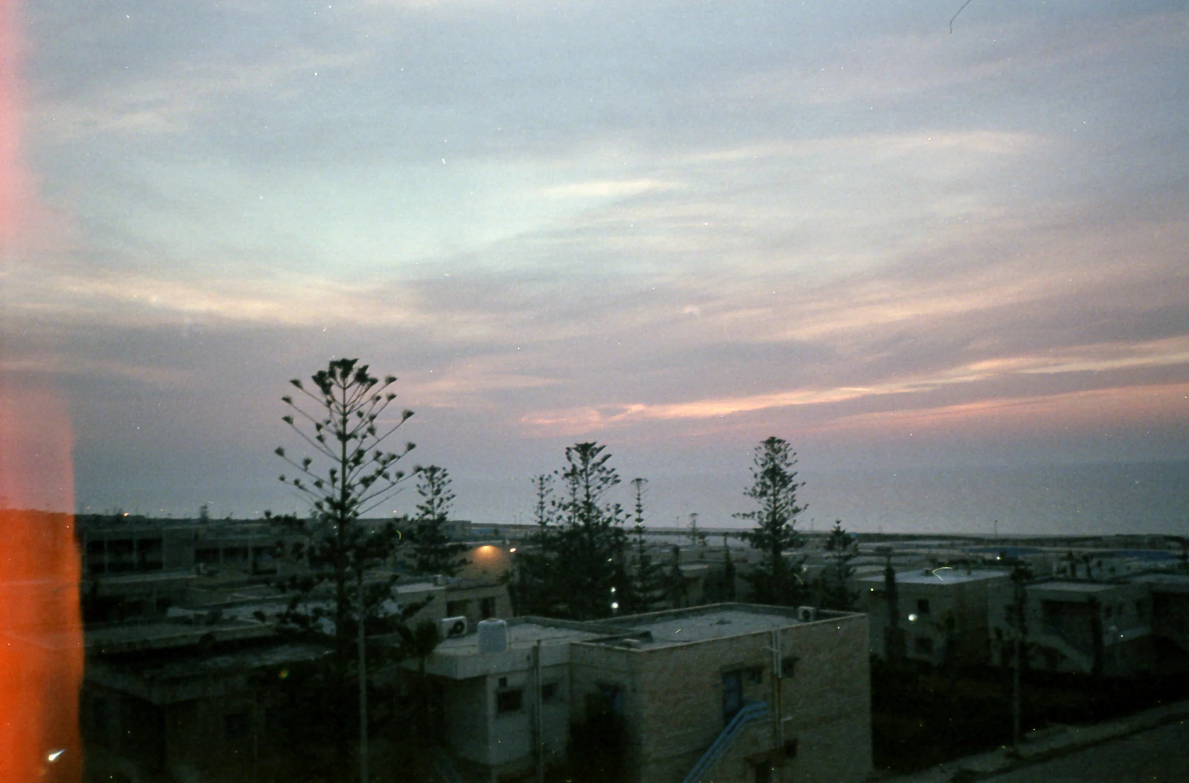 Last Light Over the Houses