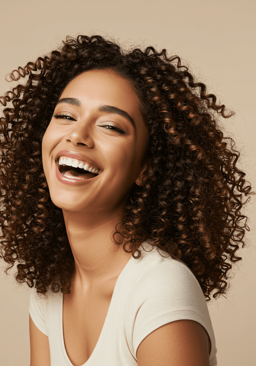 Radiant Woman Portrait