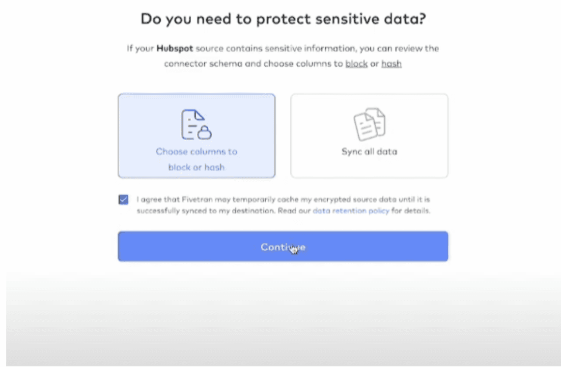 Configuring Data Sync