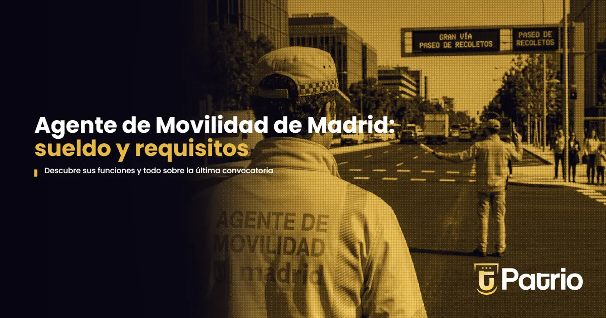 Agente de movilidad; sueldo y requisitos