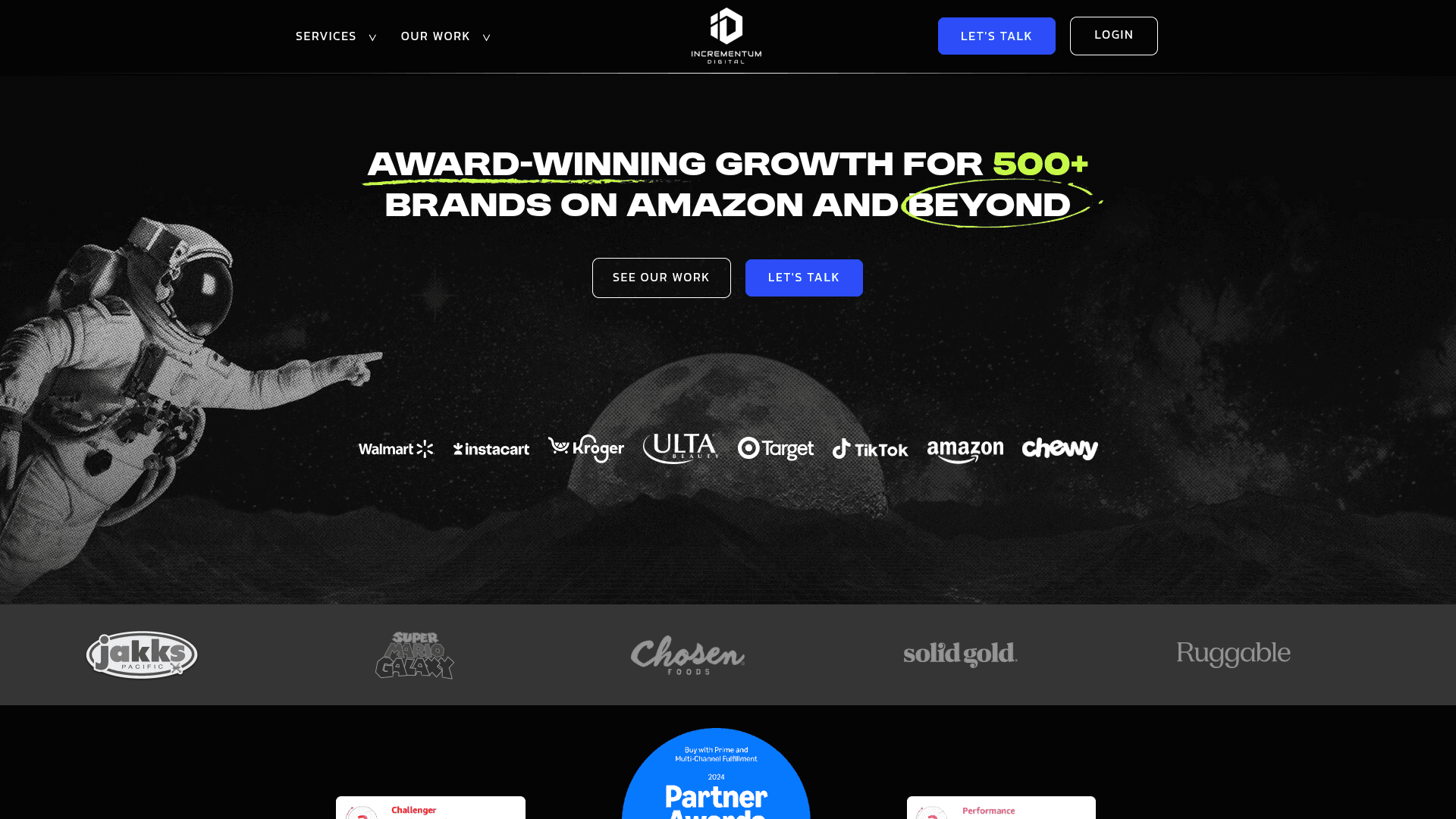 3. Incrementum Digital home page