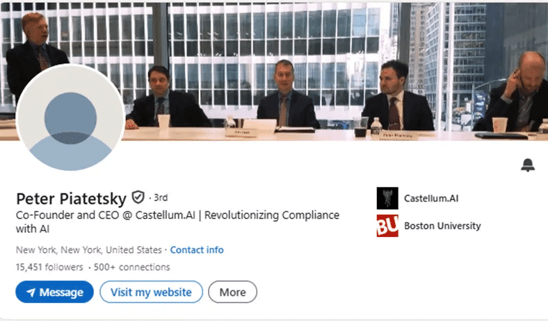 Marketing Spotlight Castellum Marketing strategy Leadership Peter Piatetsky (CEO & Co-Founder)