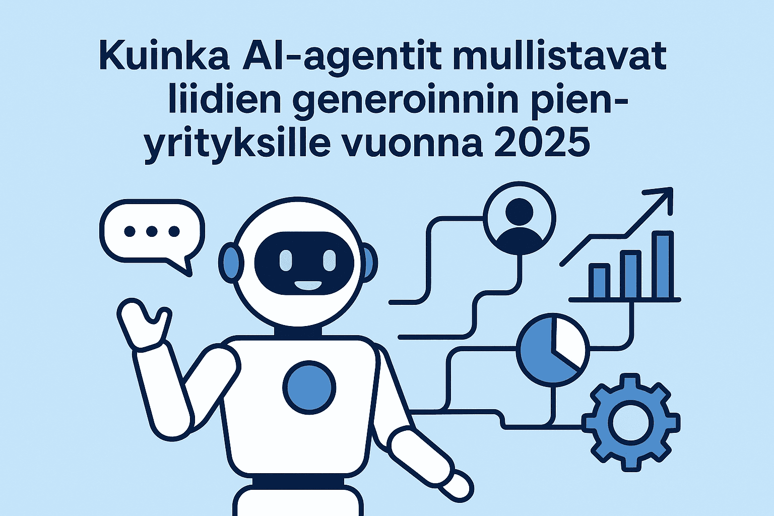 AI-agentti auttaa liidien generoinnissa pienyrityksessä