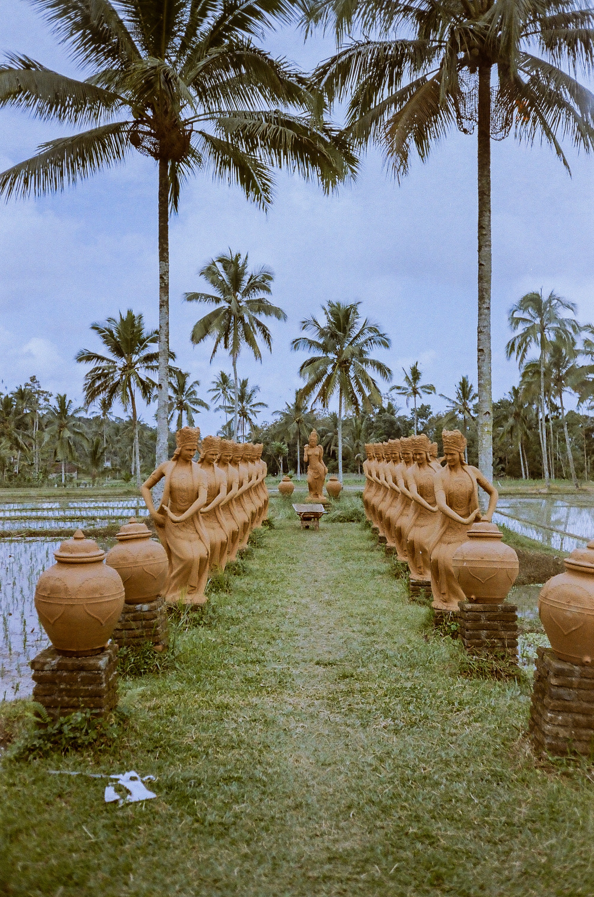 Dancer Statue of Taman Gandrung Terakota Banyuwangi