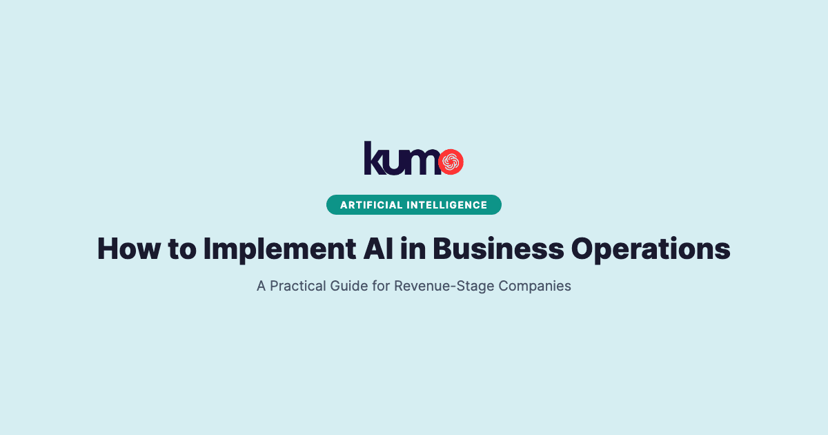 How to Implement AI in Business Operations