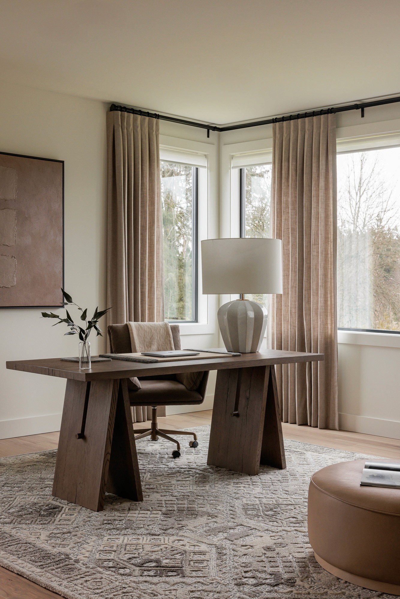 We’re so excited to share details from The Woodinville House: Her Office –– one of our favorite interior design + professional organizing projects in Woodinville, WA.