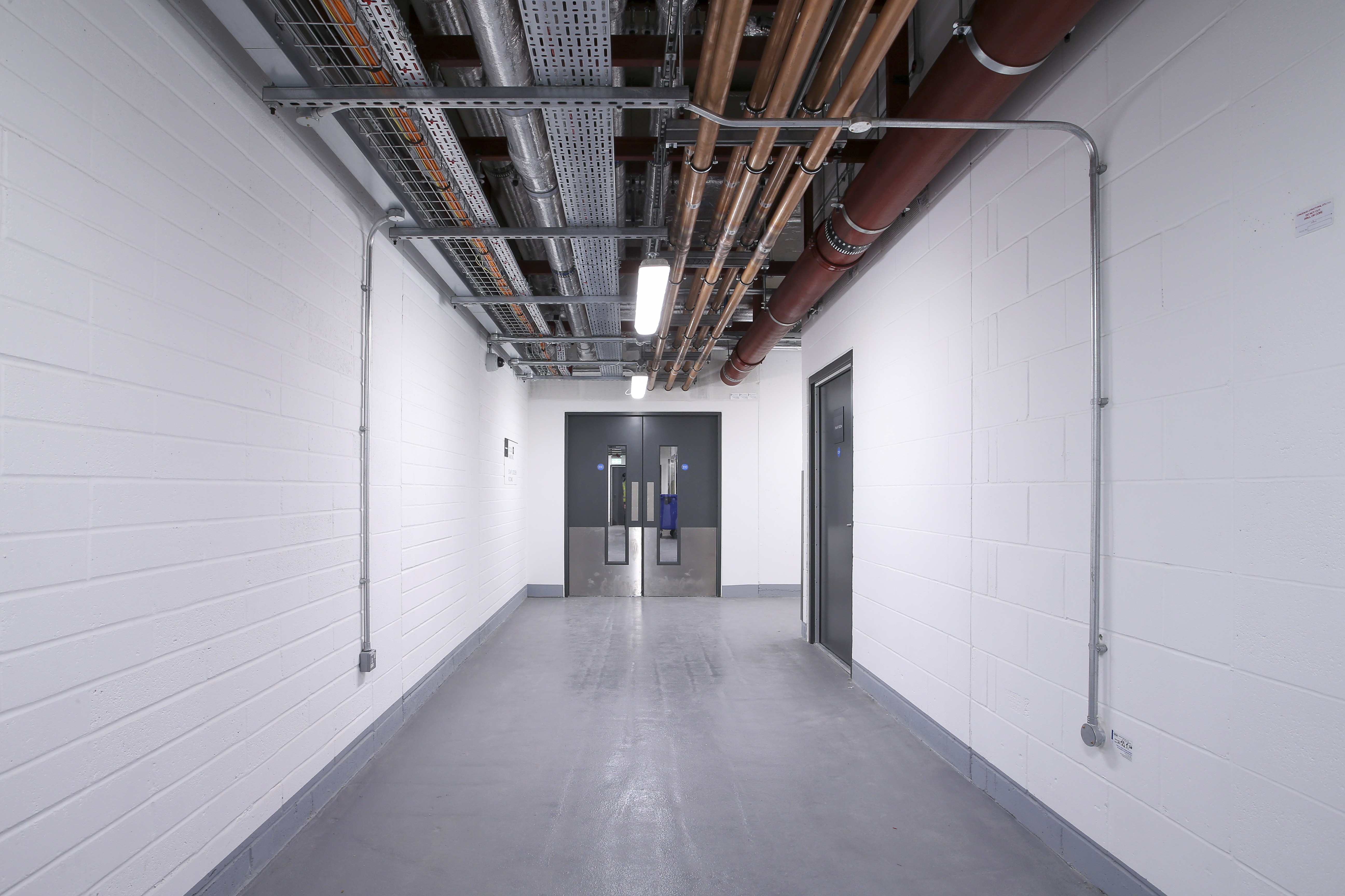 A commercial electrical installation completed by DPH
