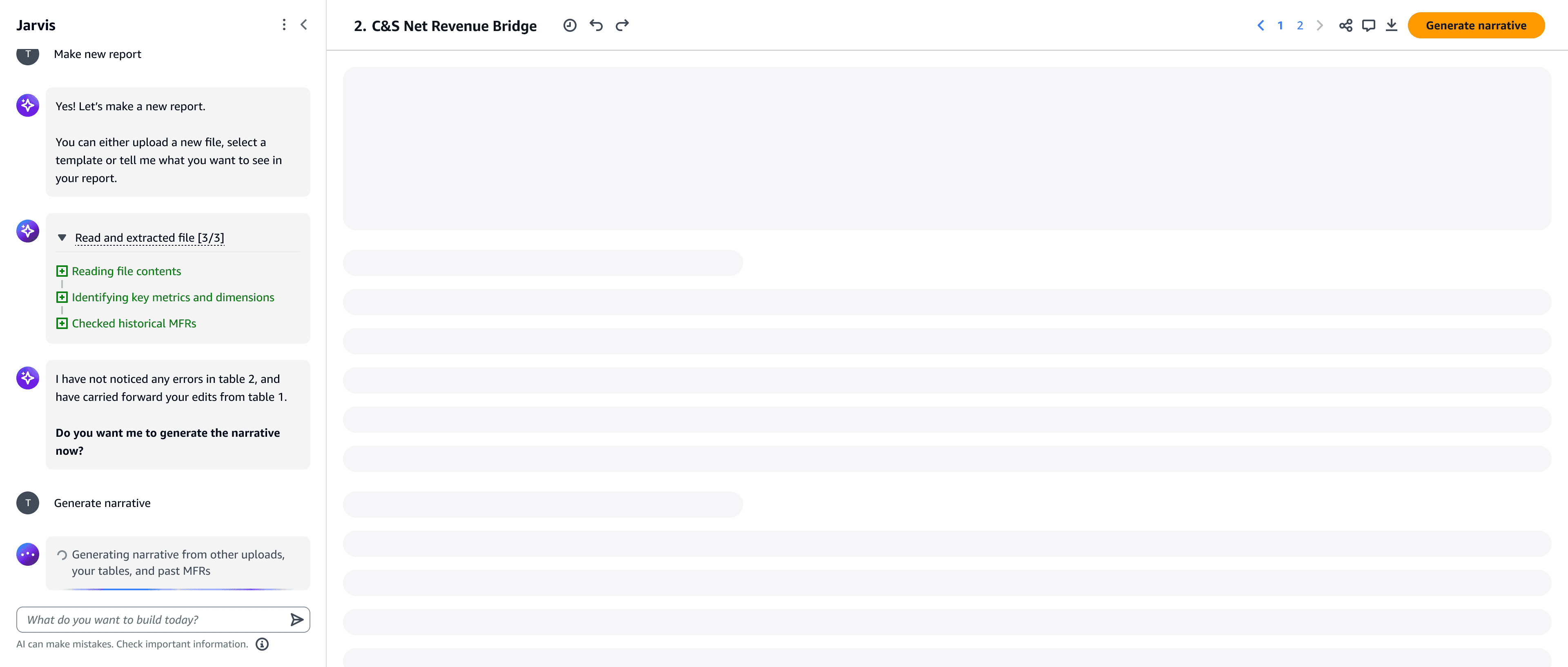 Jarvis GenAI assistant
