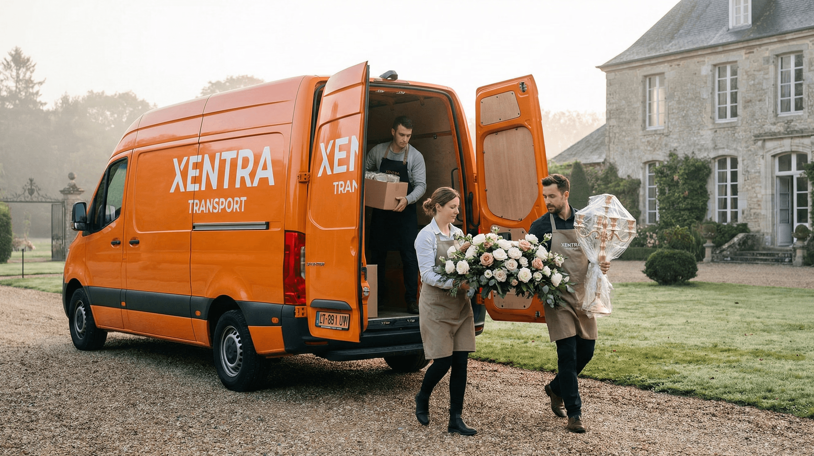wedding floral delivery