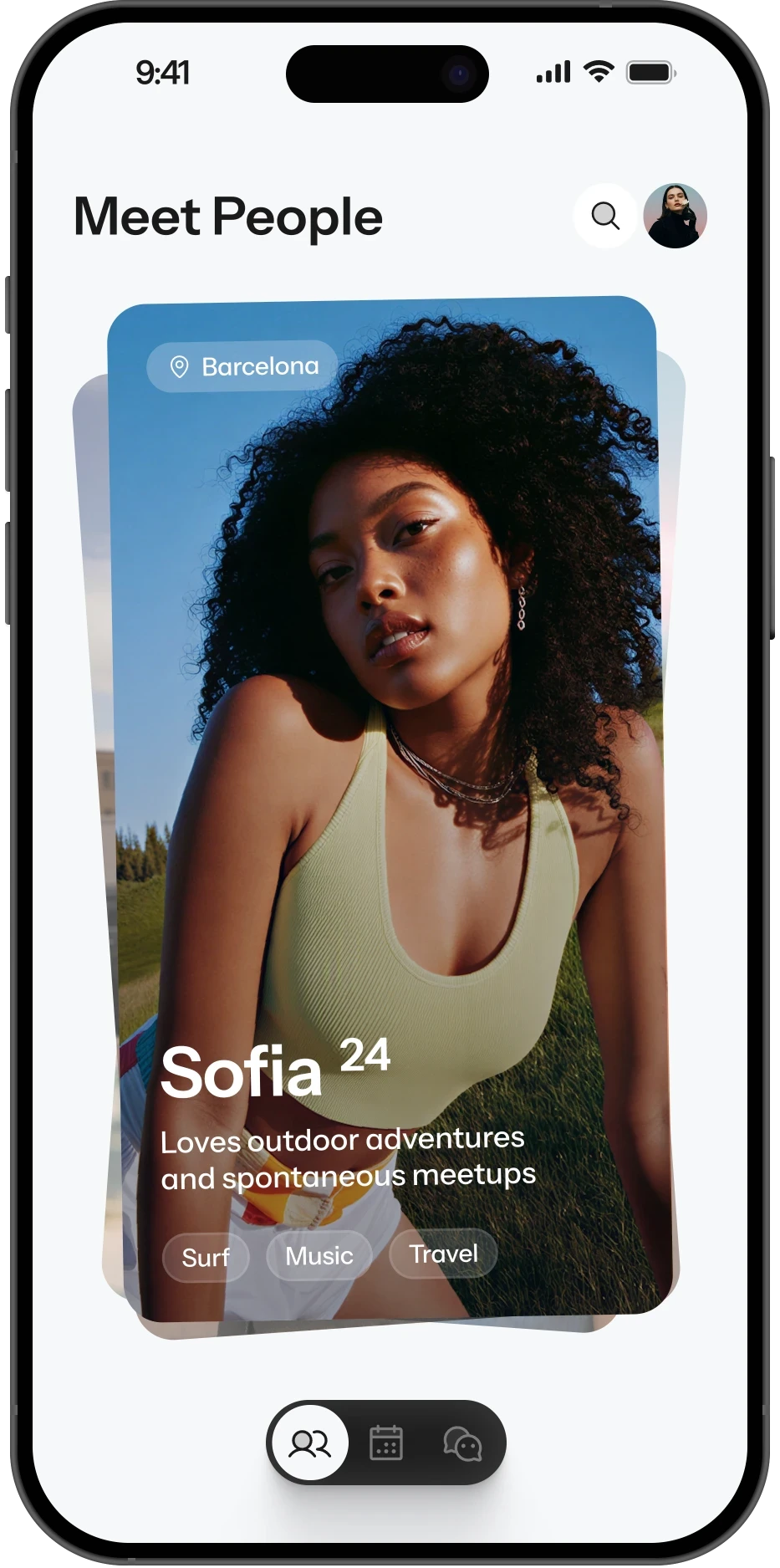Meet your people nearby