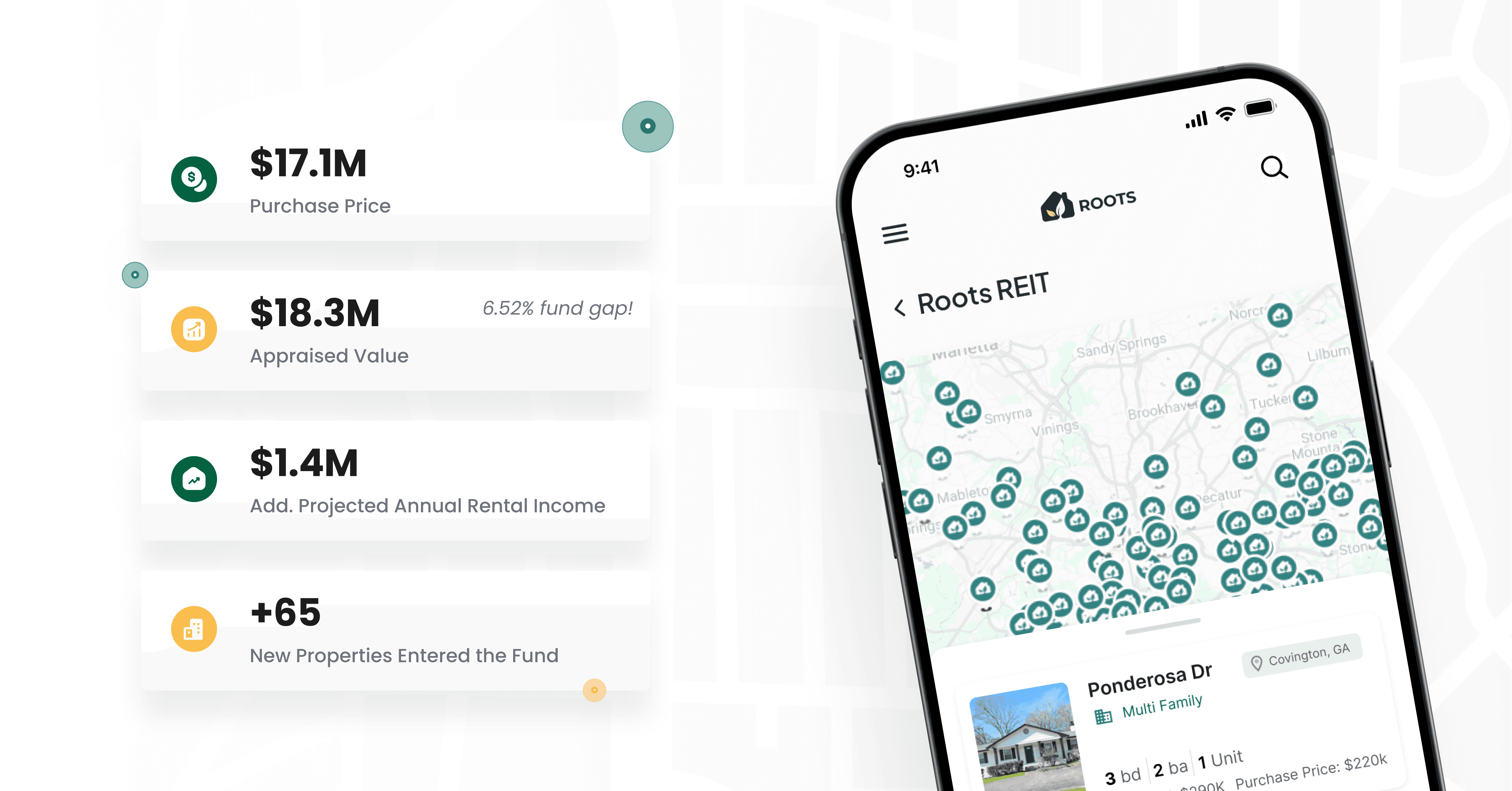 In Q2 2025, Roots welcomed over 2,100 new investors, raised over $8.4M, and added 65 properties to the fund.