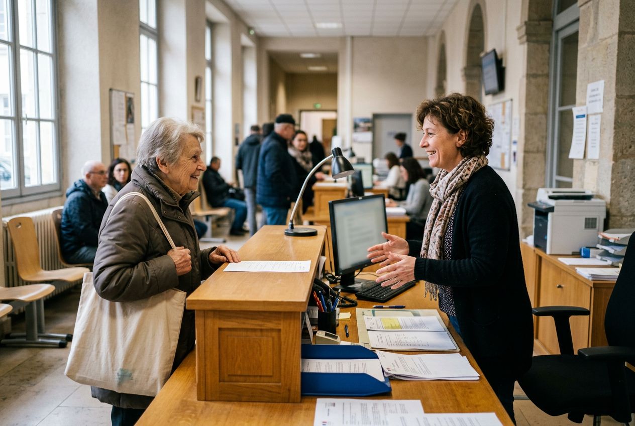Secrétaire d'accueil dans une collectivité / mairie