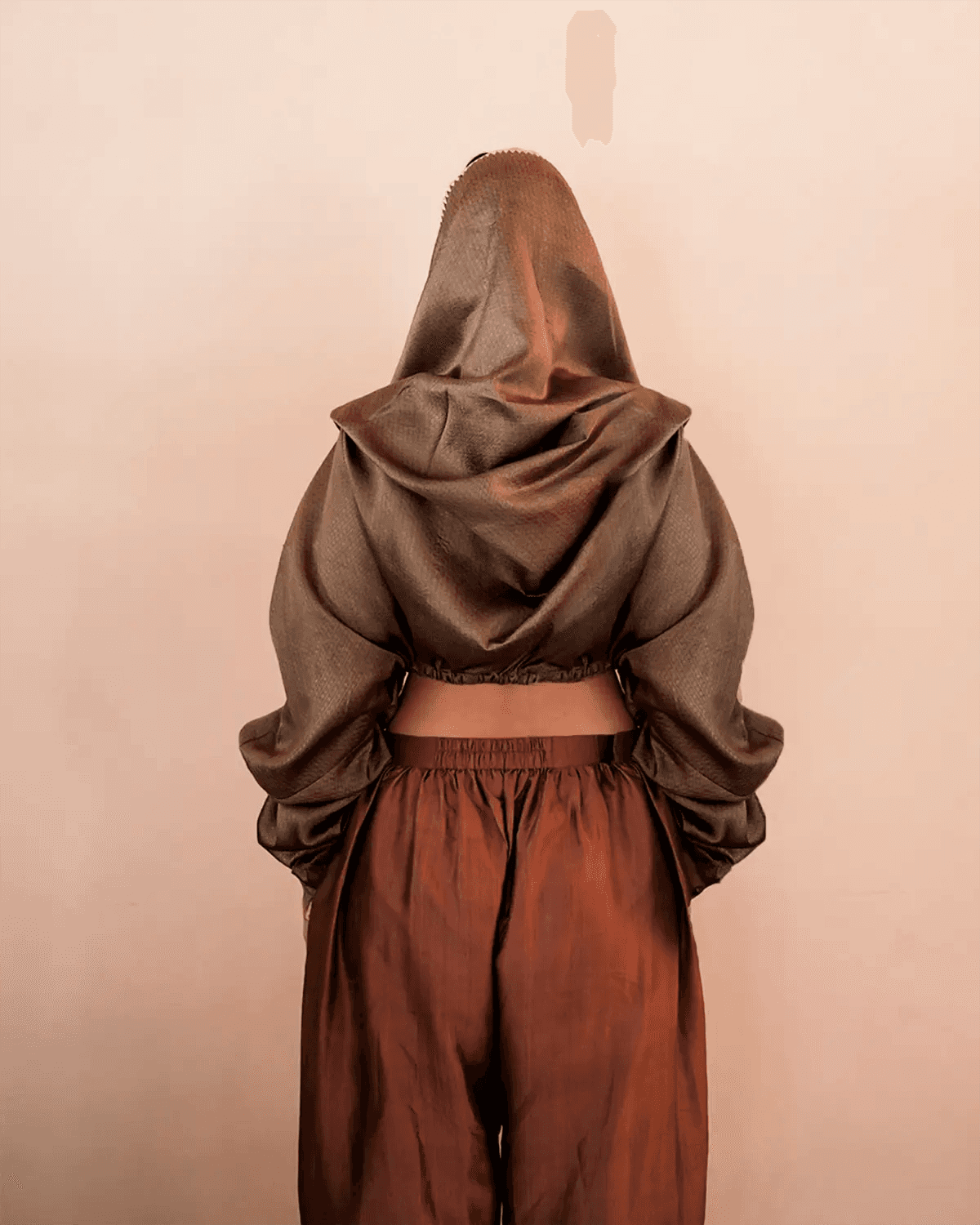 INDRANI is a one of a kind piece, handcrafted in house from vintage pure silk.