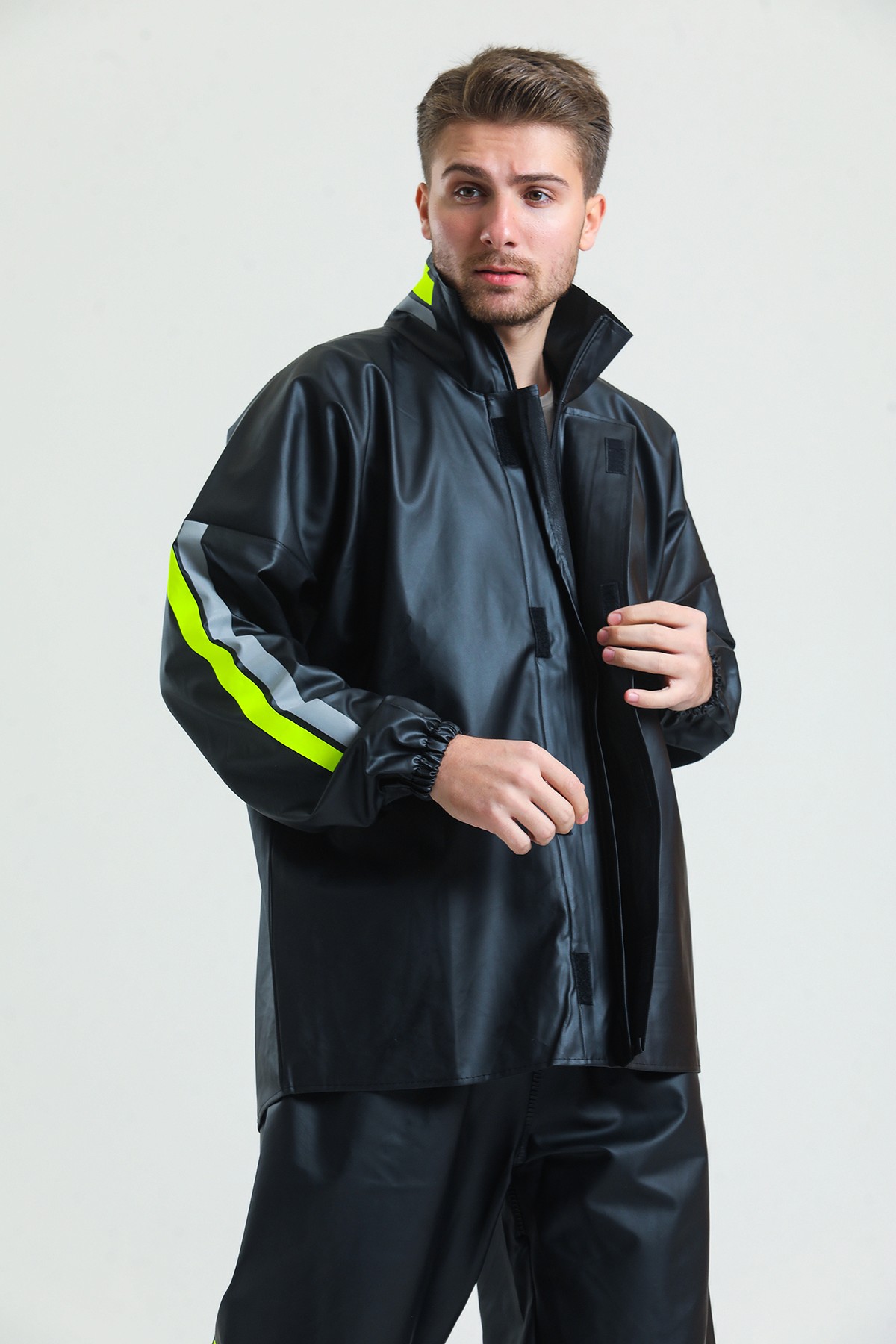 High-Visibility Rainsuit (Jacket + Trousers) RFT-8300 | 100