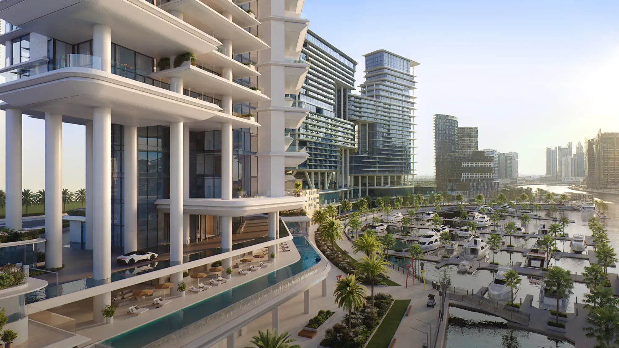 Vela by omniyat building view