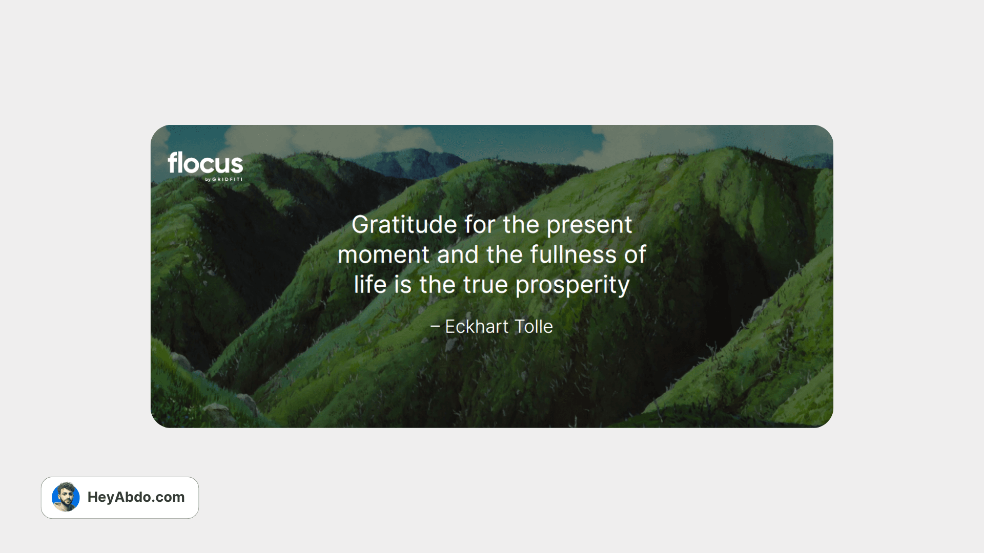 Flocus – Aesthetic Notion Quote Widget