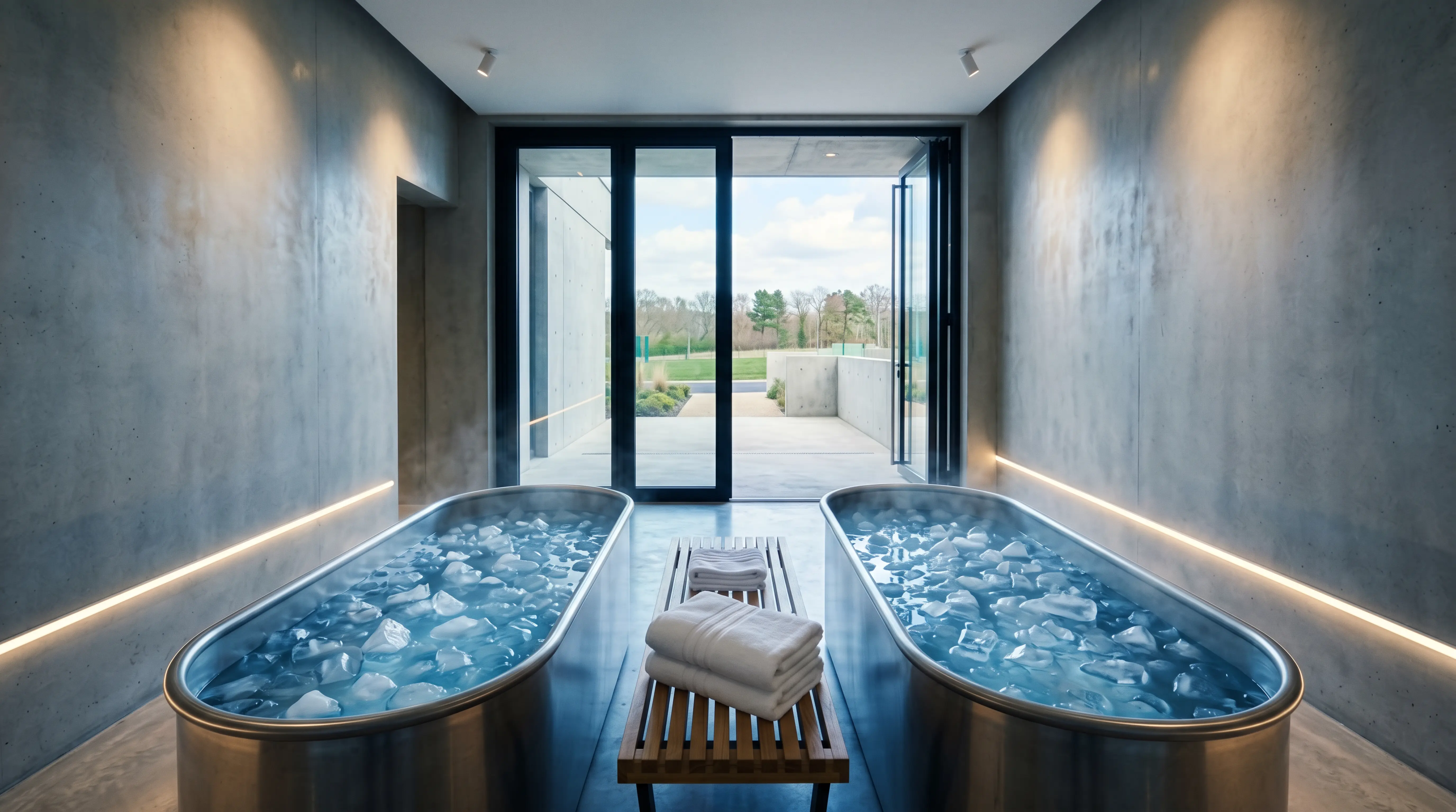 Photo of an sports academy ice bath