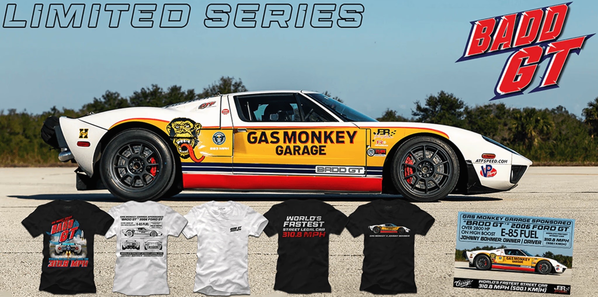 Badd GT a 2005 modded Ford GT that broke the world record for the worlds fastest street legal car