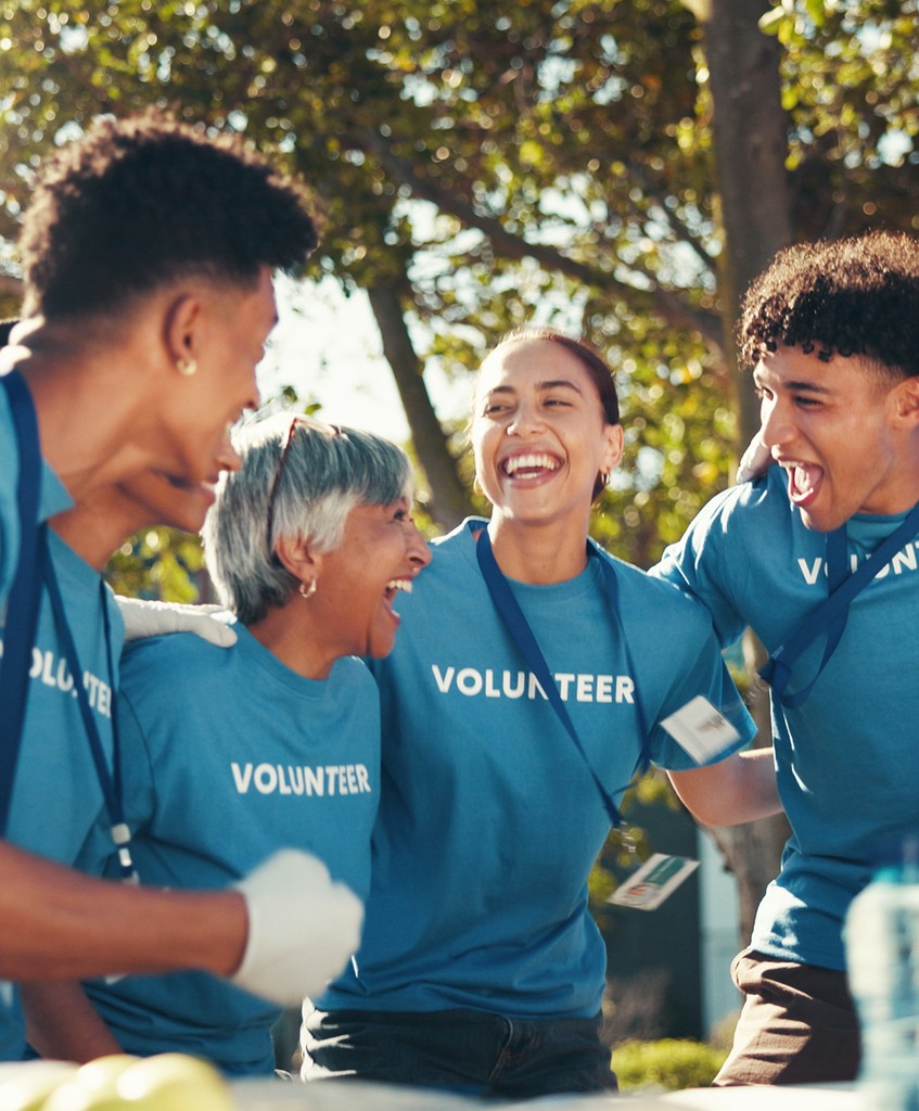 Team high-fives around challenge leaderboard