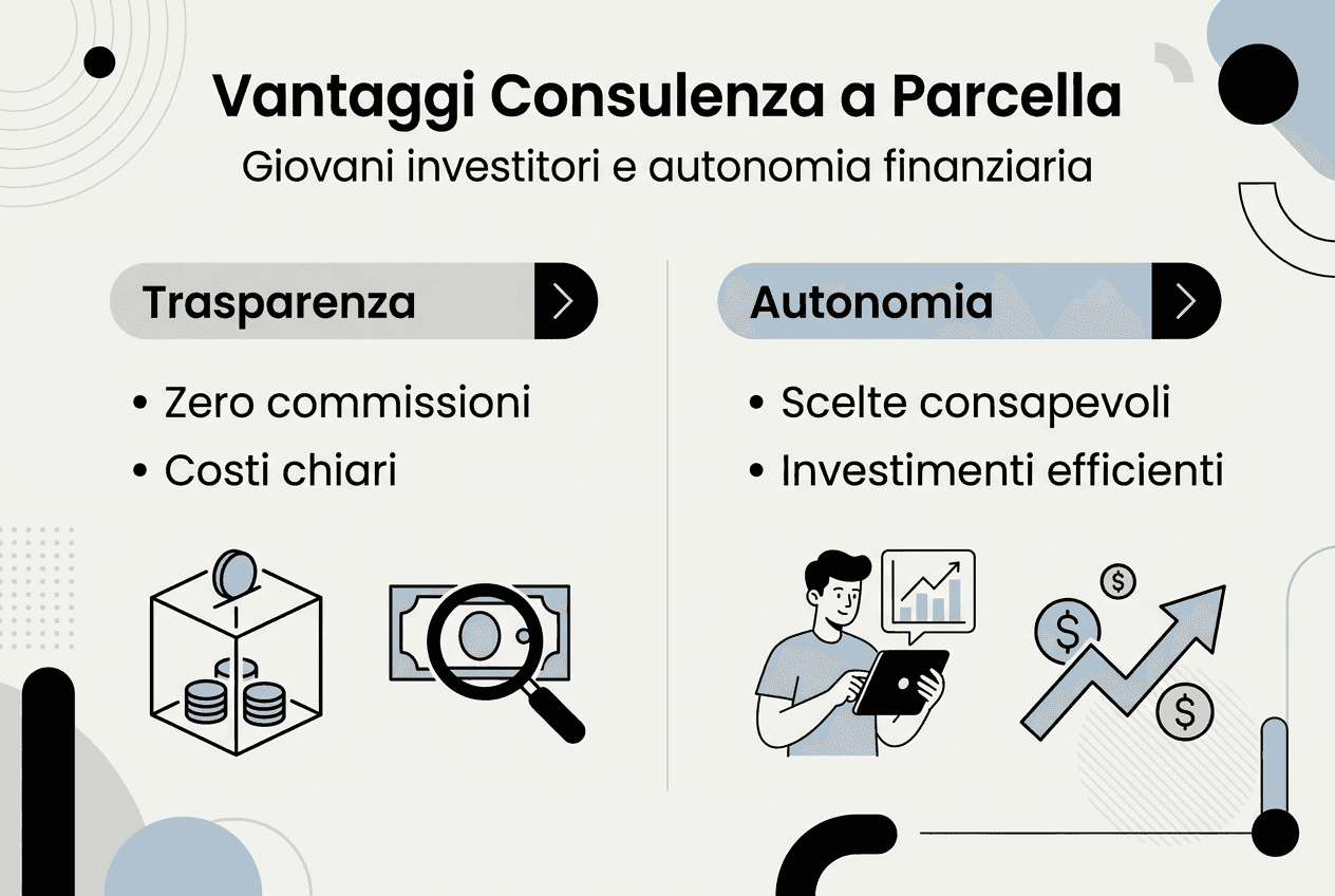 Infografica: tutti i benefici della consulenza a parcella