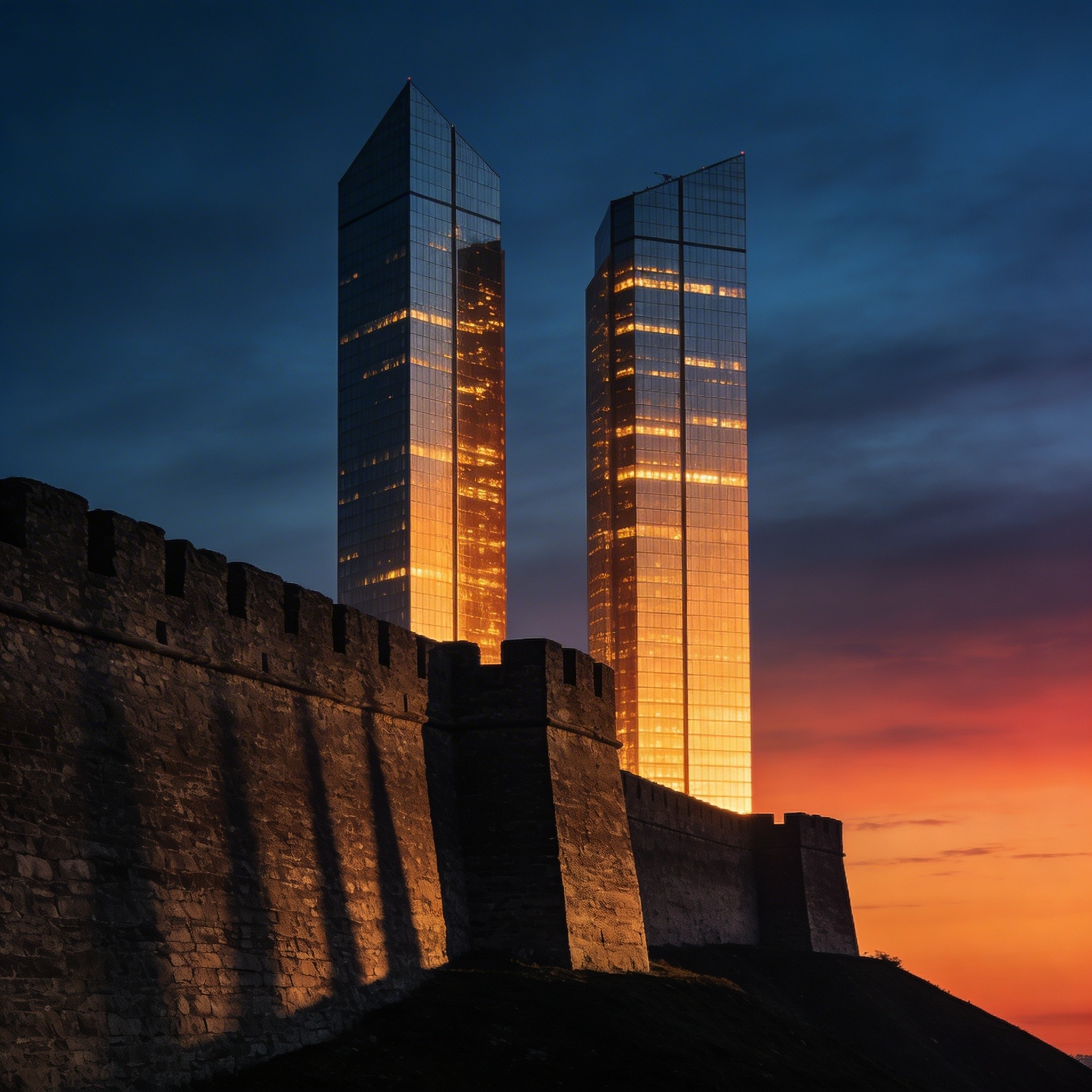 Aerial view of a winding road surrounded by dense green and yellow trees, showcasing nature’s vibrant colors.