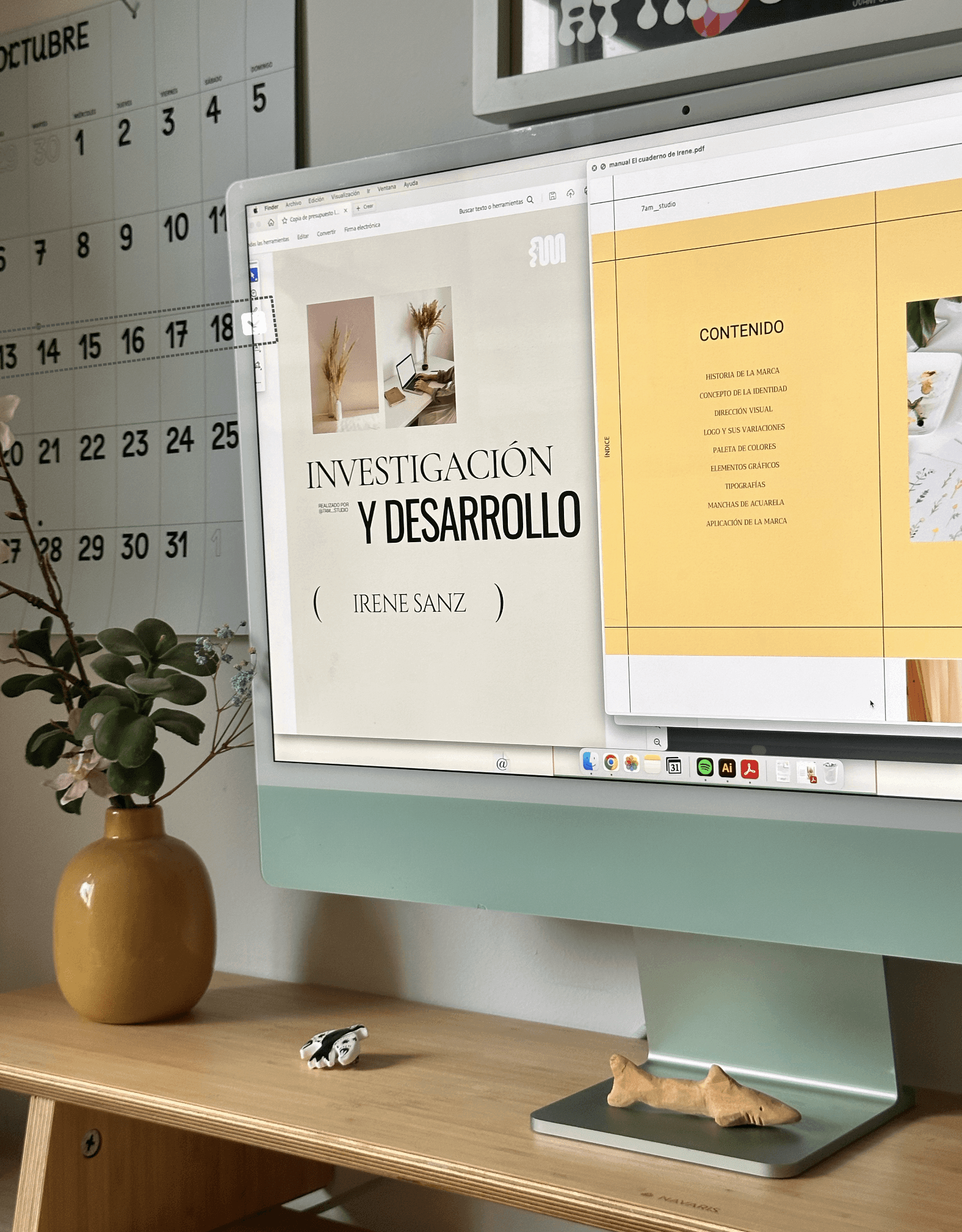 A two screens of the home page of the website
