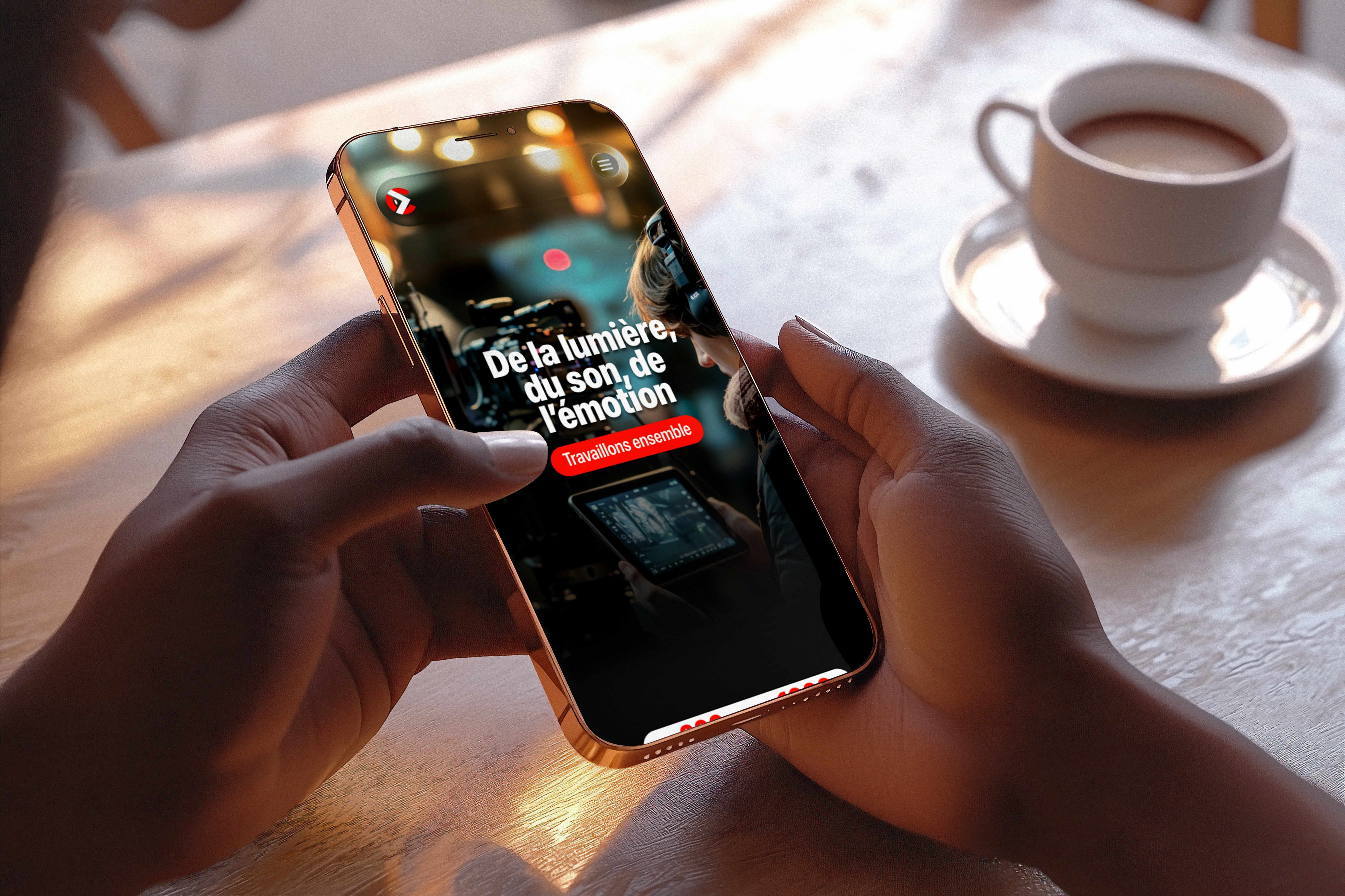 Rectangular packaging box with a pale yellow-to-orange gradient, featuring a large half-smiley face and “Smiley Co” branding, set on a split orange and yellow background.