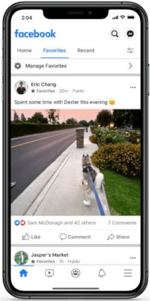Screen con ricerca di attività locale su google