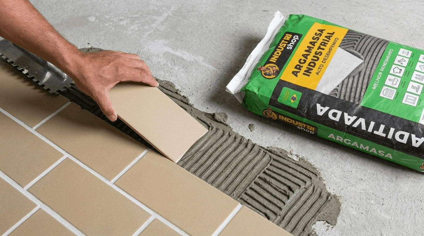 piso gail com argamassa industrishop