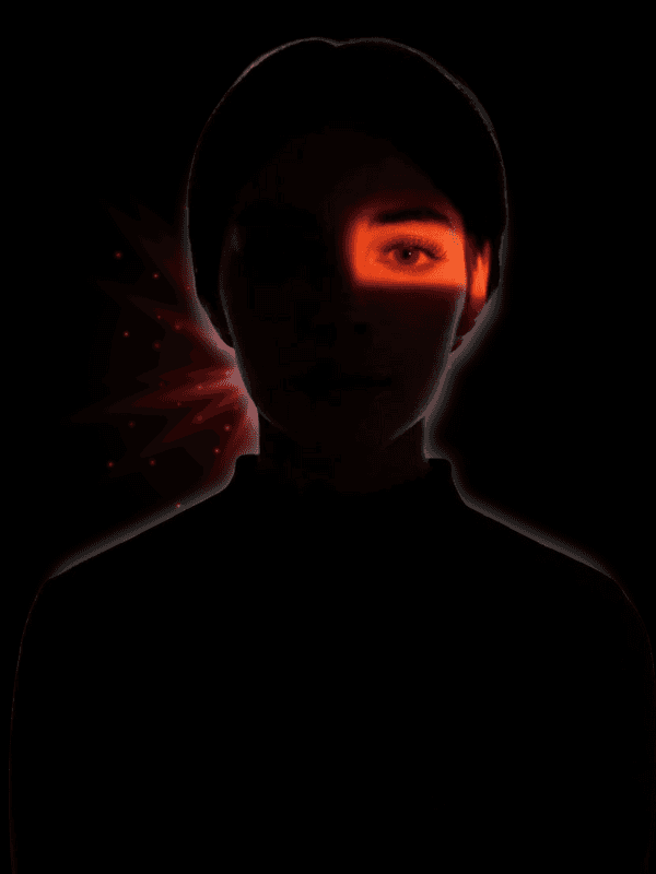 A minimalist illustration showing a balanced scale between a brain and a heart, symbolizing the role of emotional leadership in startup decision-making and founder psychology.