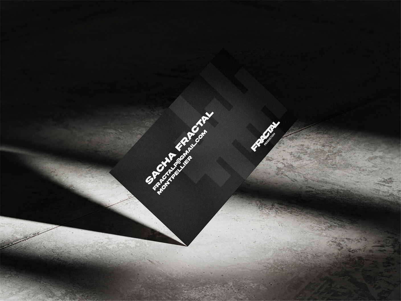 Carte de visite fractale