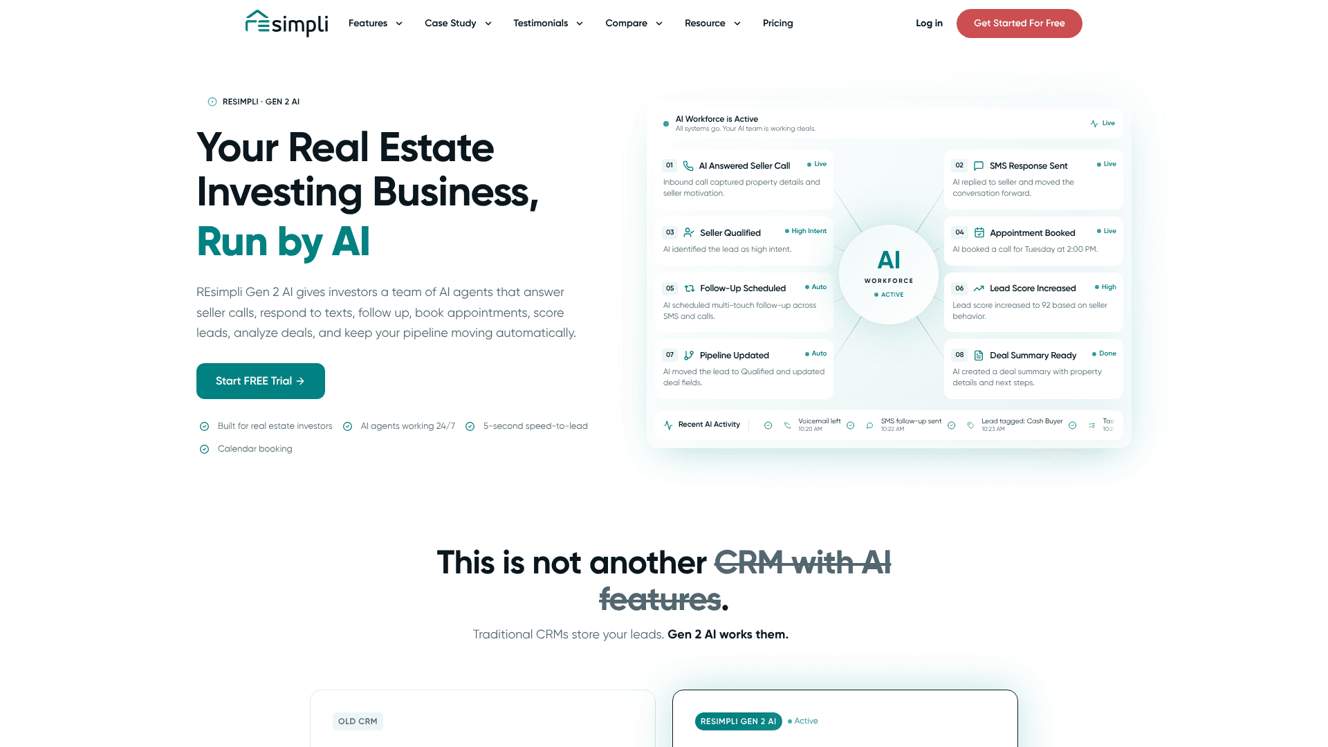 REsimpli homepage screenshot