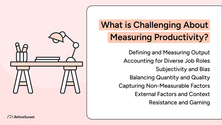 What is Challenging About Measuring Productivity?