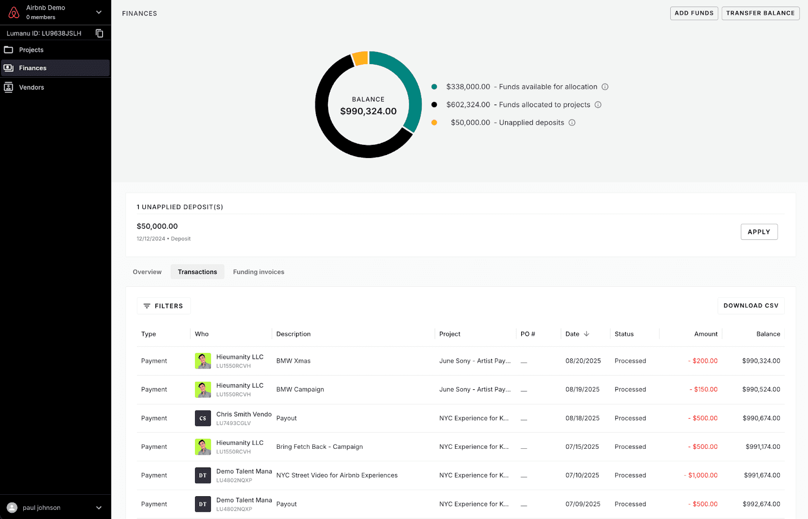 Lumanu best influencer payment platform