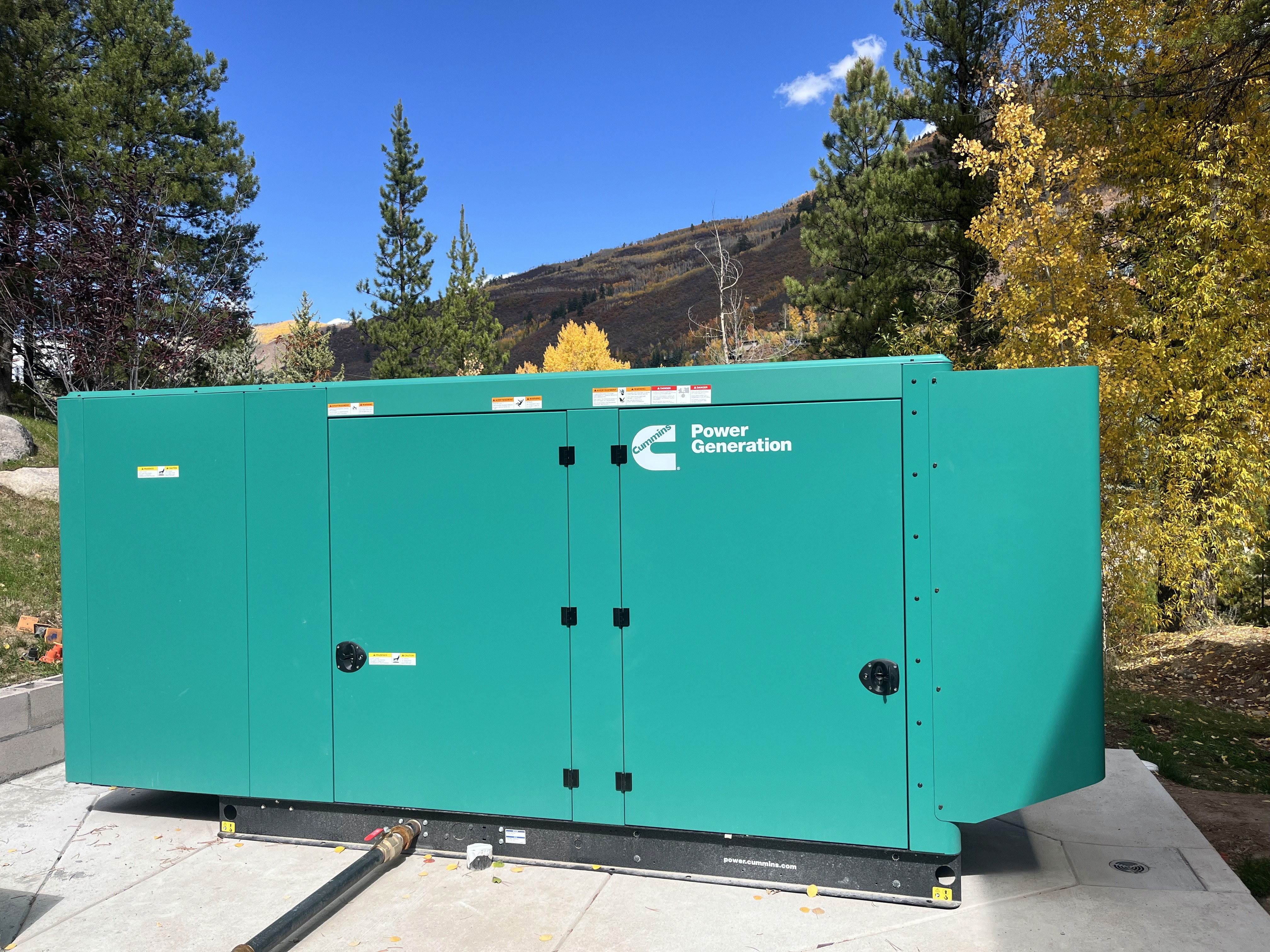 Cummins generator