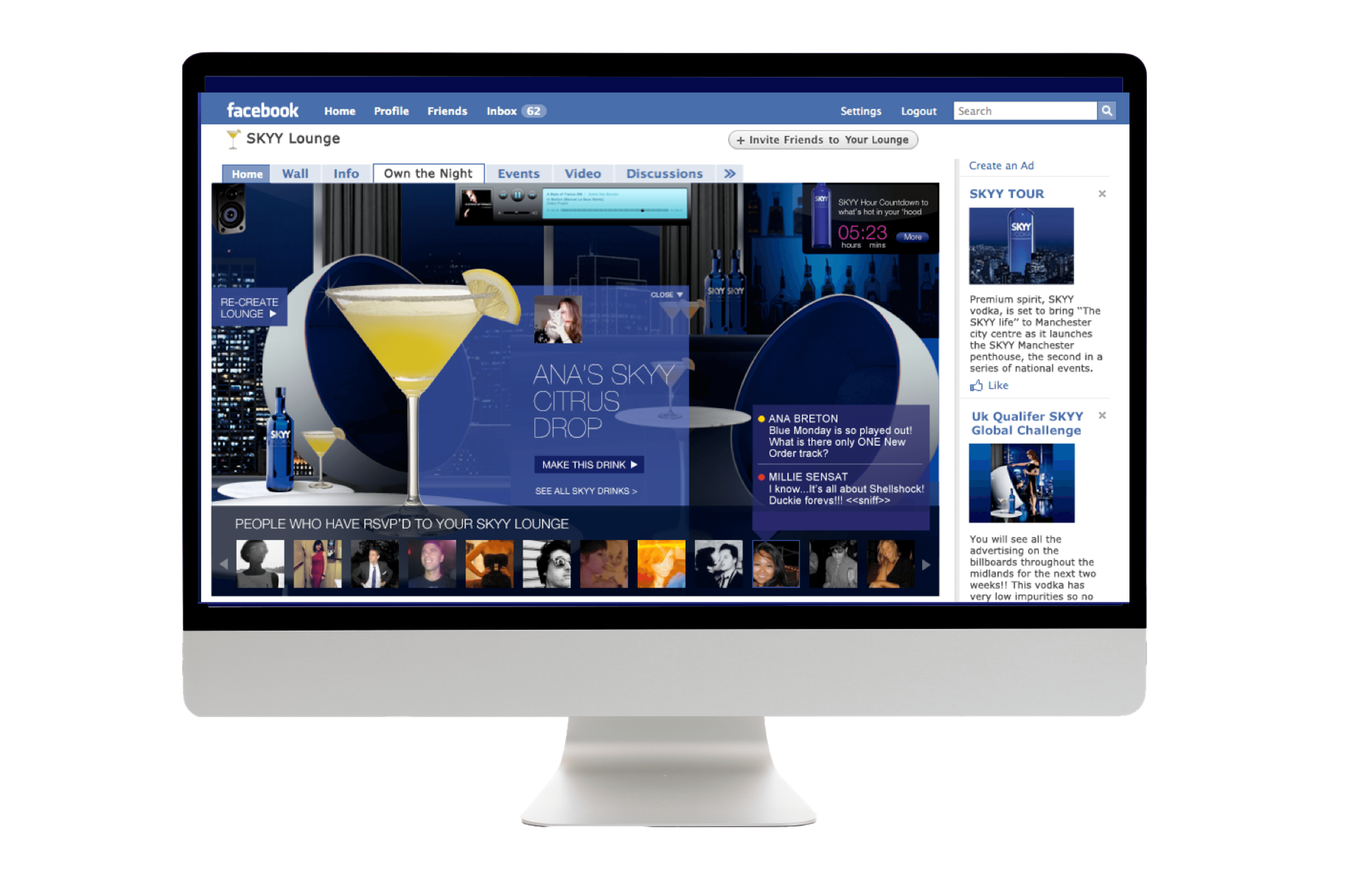 skyy campaign facebook group page