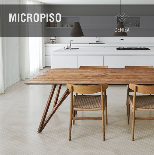 Micropiso Anclafloor: Cocina · Ceniza