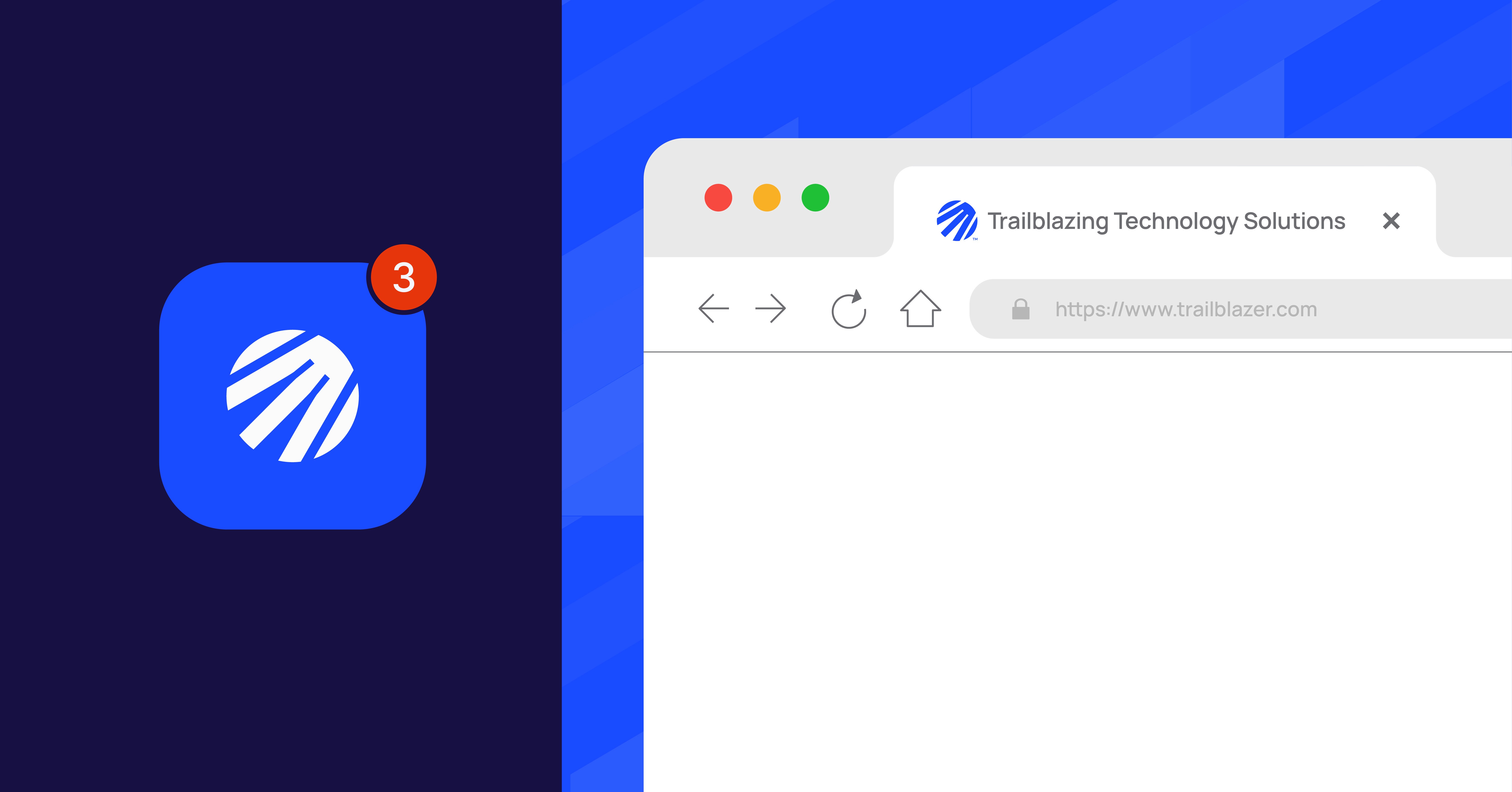 Large stage screen displaying product growth statistics and a mobile app interface