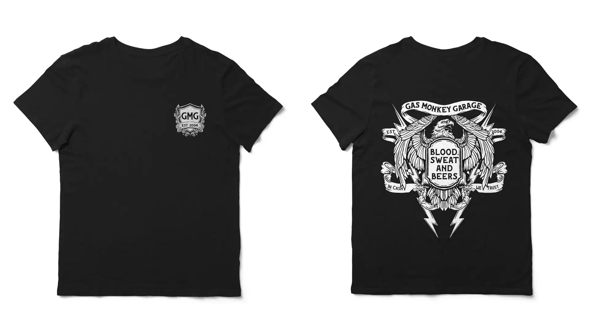 Gas Monkey Garage Shirt Mockup