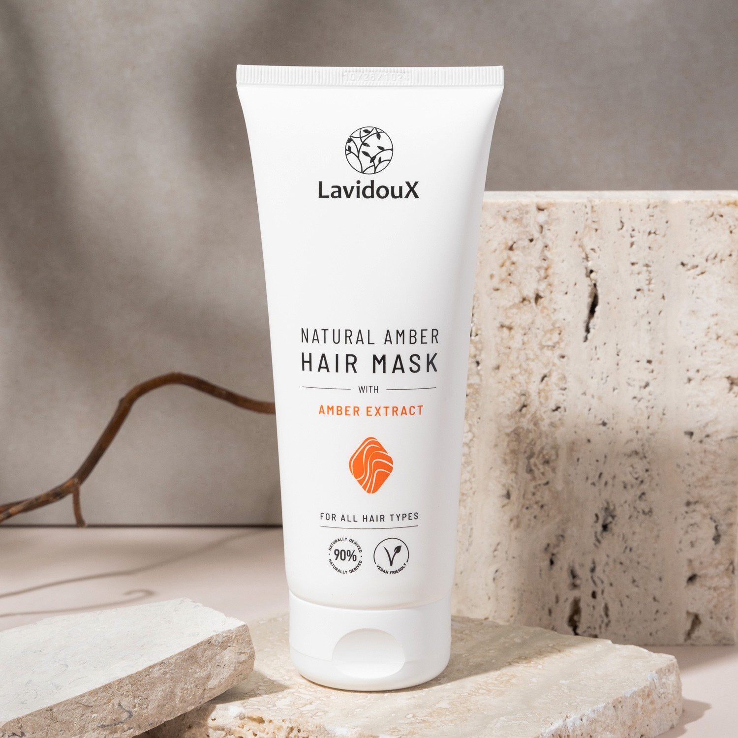 White skincare product photo