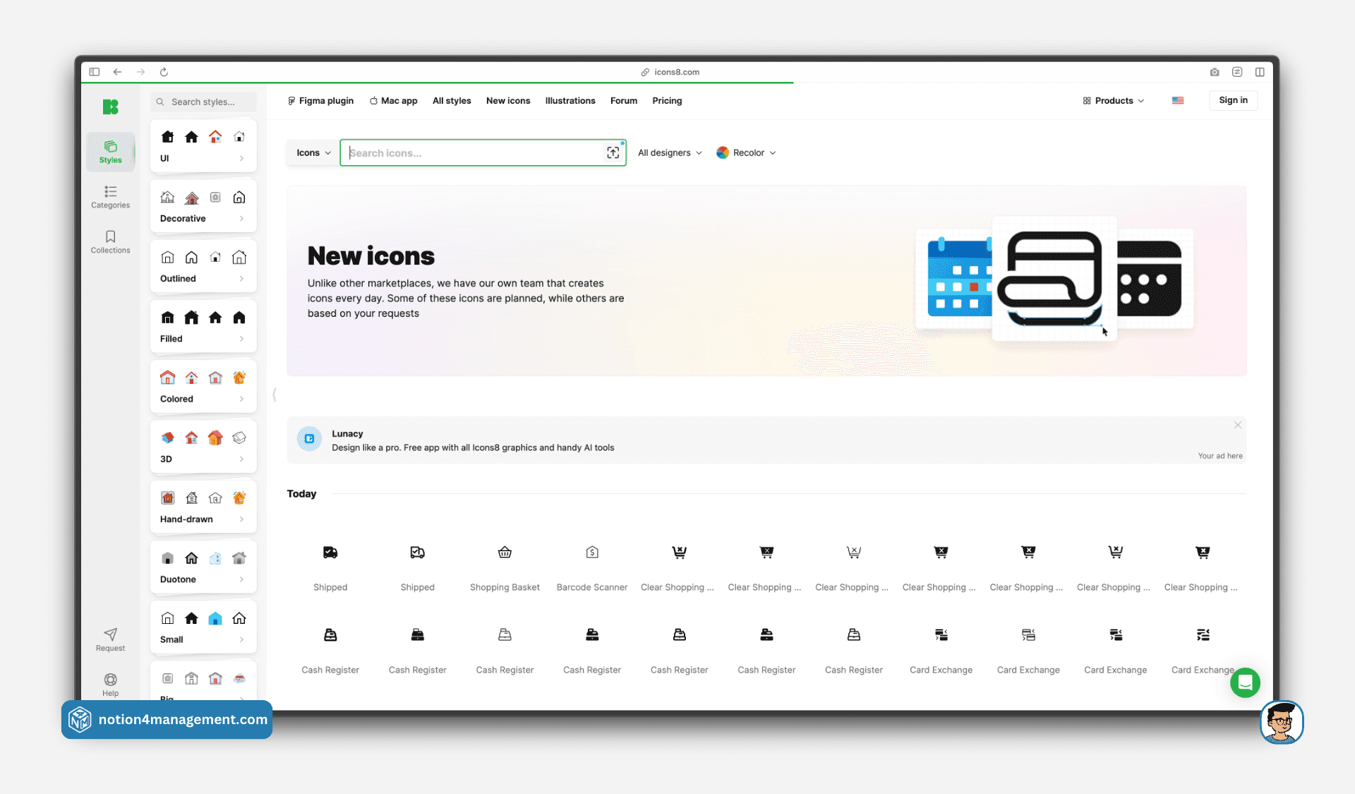 Notion icons