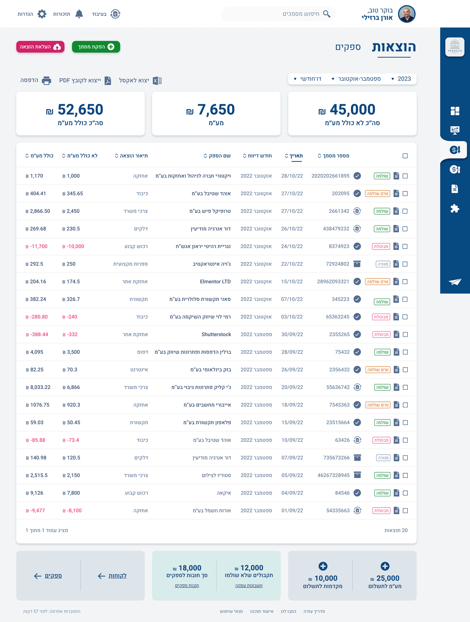 New payper screen desktop wireframe