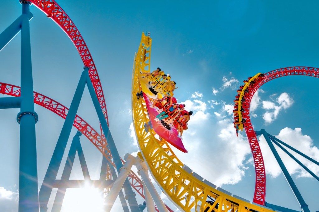 warner bros. movie world the flash speed force ride