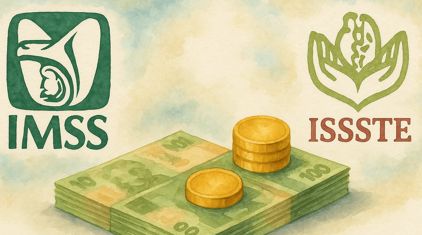 IMSS e ISSSTE adelantarán aguinaldo: doble pago en noviembre