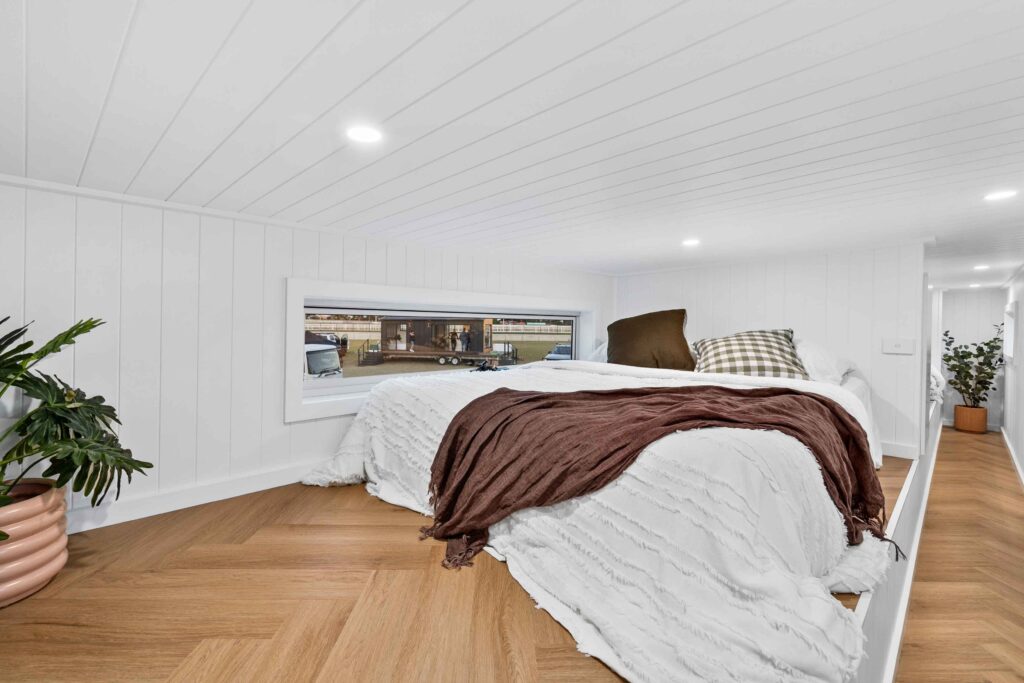Spacious Loft Bedroom Iconic Tiny Homes